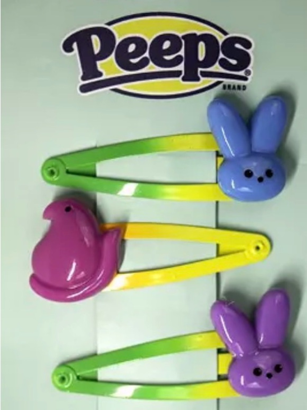 Peeps Hair Clips.